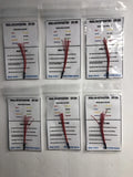 Model Car Distributors 1/24 1/25 V8 Lot Of 6 ALL RED