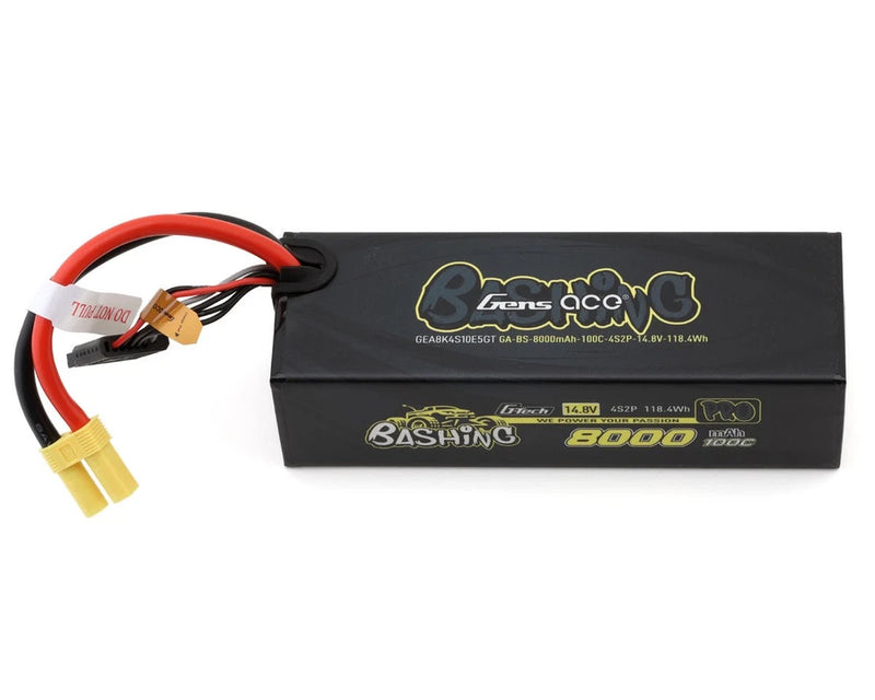 Gens Ace G-Tech Smart 4S LiPo Battery 100C (14.8V/8000mAh) w/EC5 Connector Battery