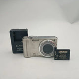 Panasonic LUMIX DMC-TZ7 Silver Compact Digital Camera From Japan