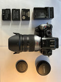 Panasonic GH2 with Two Lenses (14-140, 20mm prime)