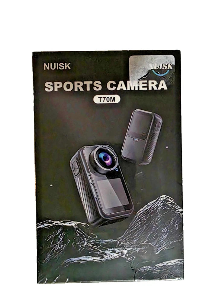 Nuisk Sports Camera T70M 4K 60FPS HD Video Recording