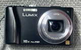 Panasonic LUMIX DMC-ZS10/DMC-TZ20 14.1MP Digital Camera - Black