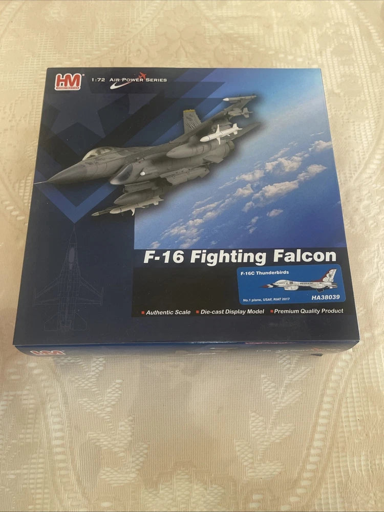 Hobby Master F-16 Fighting Falcon 1/72 Scale HA38039 Diecast Model