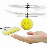 Mini Copter Toy Smile Flying Ball Flyer Hand-Controlled Helicopter Sensor B/O US