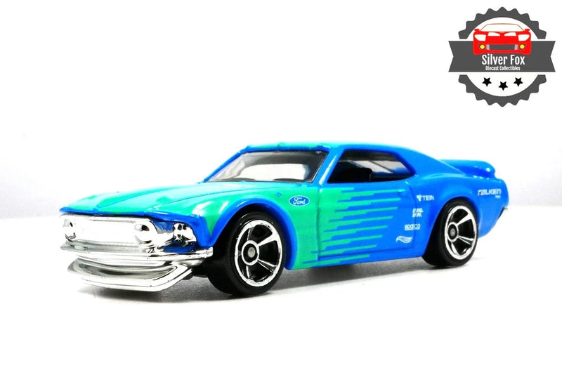1969 FORD MUSTANG BOSS 302 FALKEN 1/64 SCALE DIECAST COLLECTOR MODEL CAR