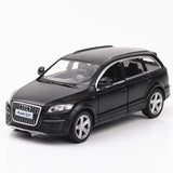 1:36 Audi Q7 SUV Model Car Metal Diecast Toy Cars Toys for Boys Kids Gifts Black