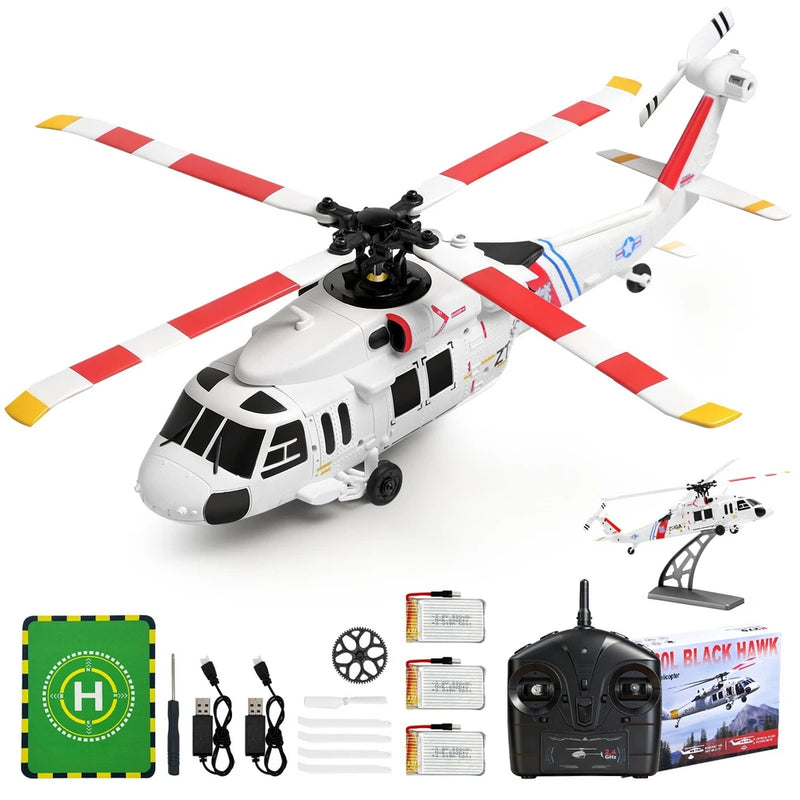 WLtoys K270 4-CH RC Helicopter,Blackhawk UH-60,6-Axis Gryo,2.4GHz,Optical Flow