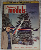 Vintage airplane hobby magazine cover with model aircraft and October 1962 text