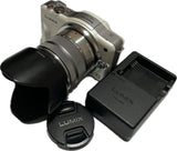 Panasonic Lumix DMC-GF3 Mirrorless Camera W/ 14-42mm Lens Power Excellent Used