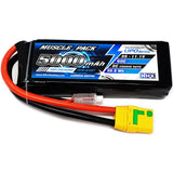 NHX Muscle Pack 3S 11.1V 5000mAh 60C Lipo Battery w/ XT90 Connector Battery