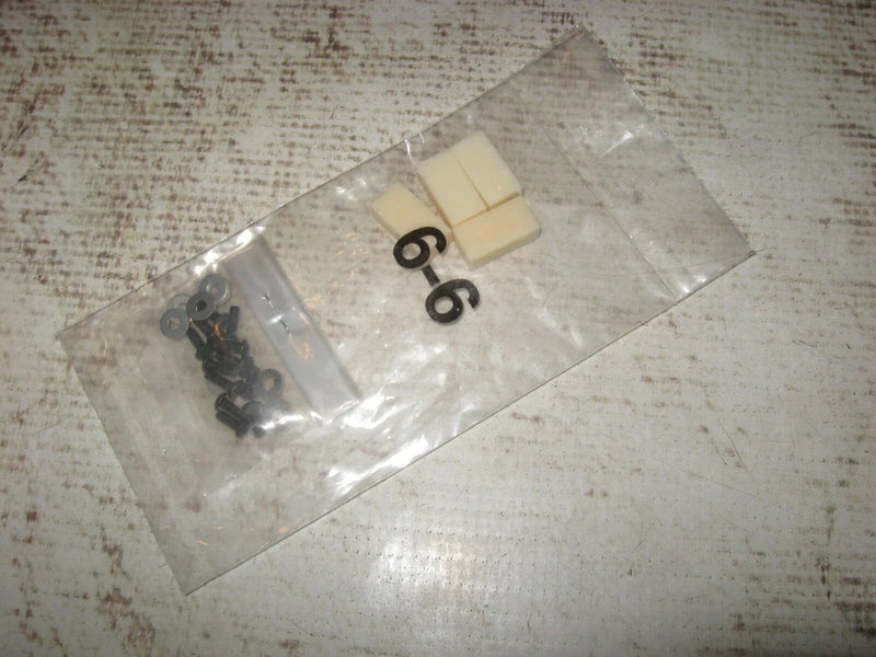 Vintage RC Associated RC10 RC10T Series Servo Mount & Hardware Set White 6336