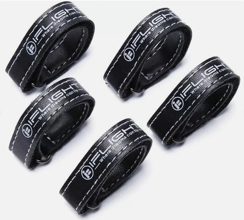 5Pcs IFlight Durable LiPo Battery Straps Microfiber Leather for FPV Batteries