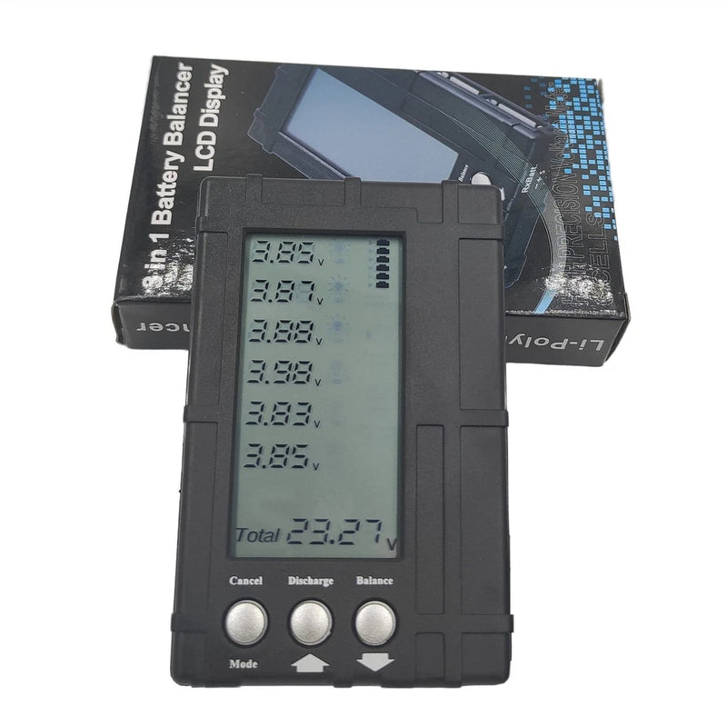 Digital Lipo Battery Capacity Checker Balancer Discharger 2-6S Life Battery