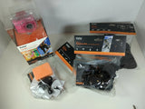 Vivitar 12.1 MP Action Camcorder with Outdoor Kit Bundle Pink
