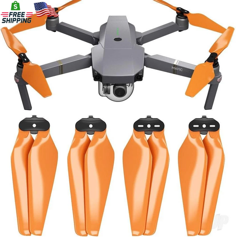 VERO Stealth Orange Propellers for DJI Mavic Pro & Platinum 4pcs