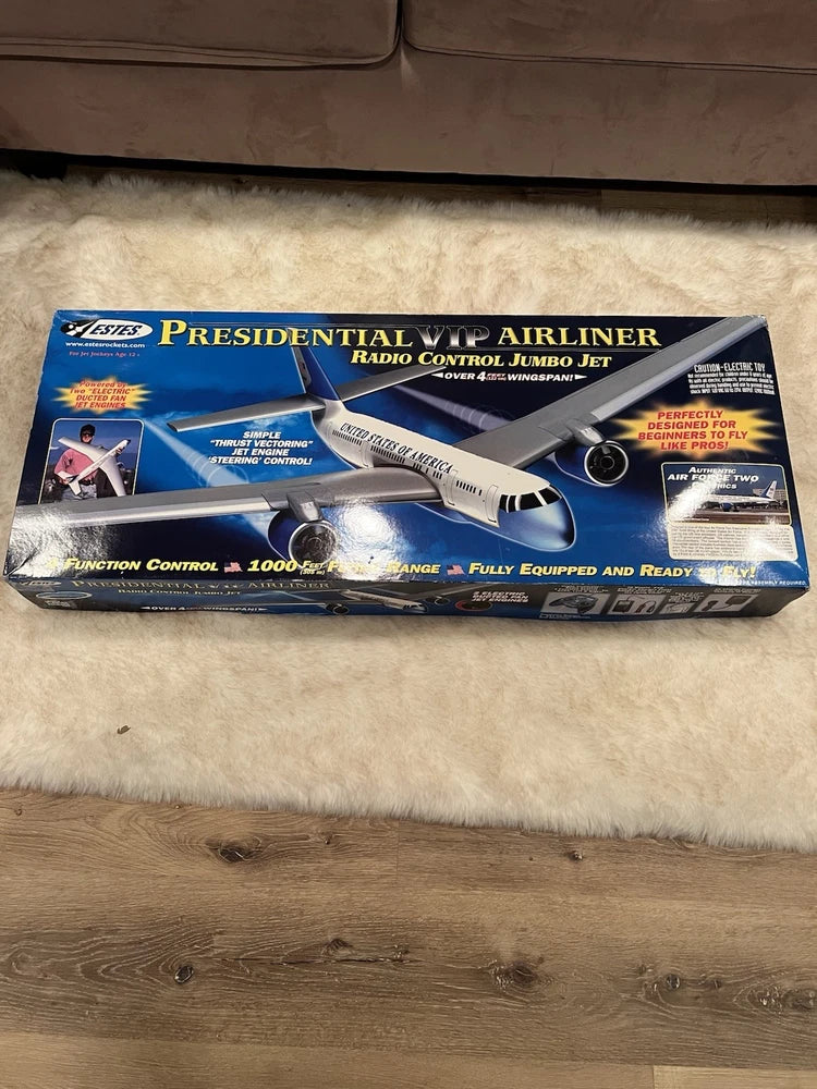 Estes Boeing 787 Presidential VIP Airliner Radio Control Jumbo Jet **READ**