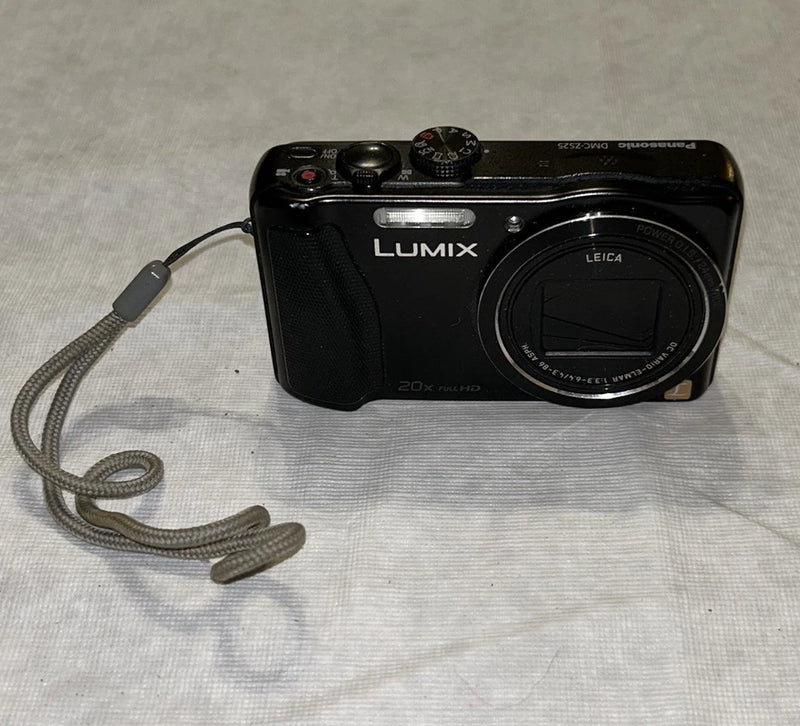 Panasonic LUMIX DMC-ZS25 16.1MP Compact Digital Camera - FOR PARTS - Zoom Wonky