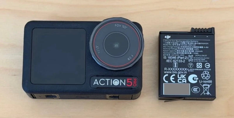 DJI Osmo Action 5 Pro Camera Body Cage Battery Set Tested Working Clean