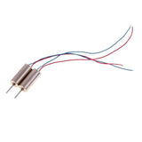 2 Pcs Coreless Motor RC Airplane Helicopter Diy Drone Toy DC 3.7V 45000Rpm 2pcs