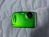FUJIFILM FinePix Z33WP Green 3x Optical Zoom Compact Camera From Japan