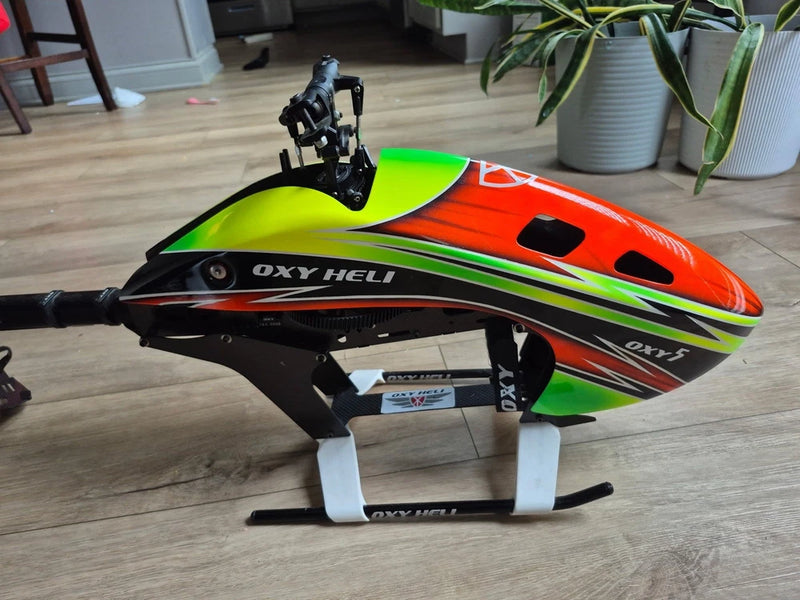 Oxy Heli Oxy 5 Carbon Fiber Flybarless RC Helicopter Kit with Canopy