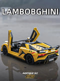 1:24 Lamborghini  Aventador SVJ63 Alloy Car Diecasts Toy Vehicles Car Model Pull