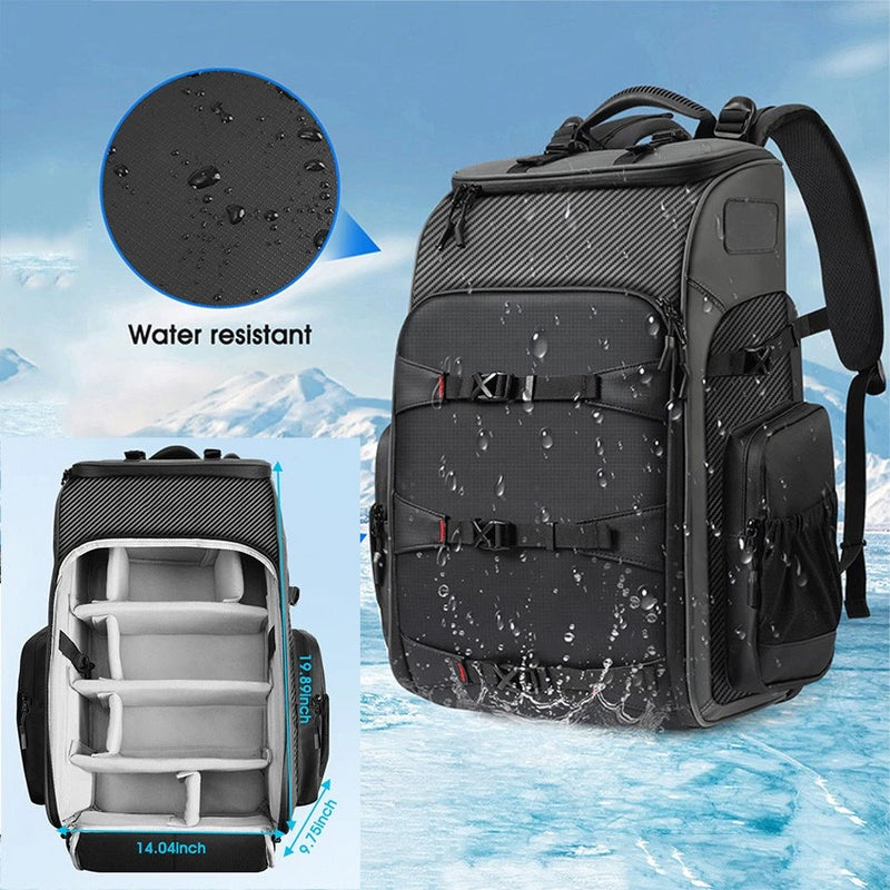 For FPV DRONE BP2 Outdoor Backpack Shoulders Bag +Rain Cover+Battery Storage Bag