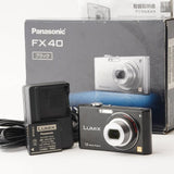 Panasonic LUMIX DMC-FX40 12.1MP Compact Digital Camera LEICA Lens Black Japan