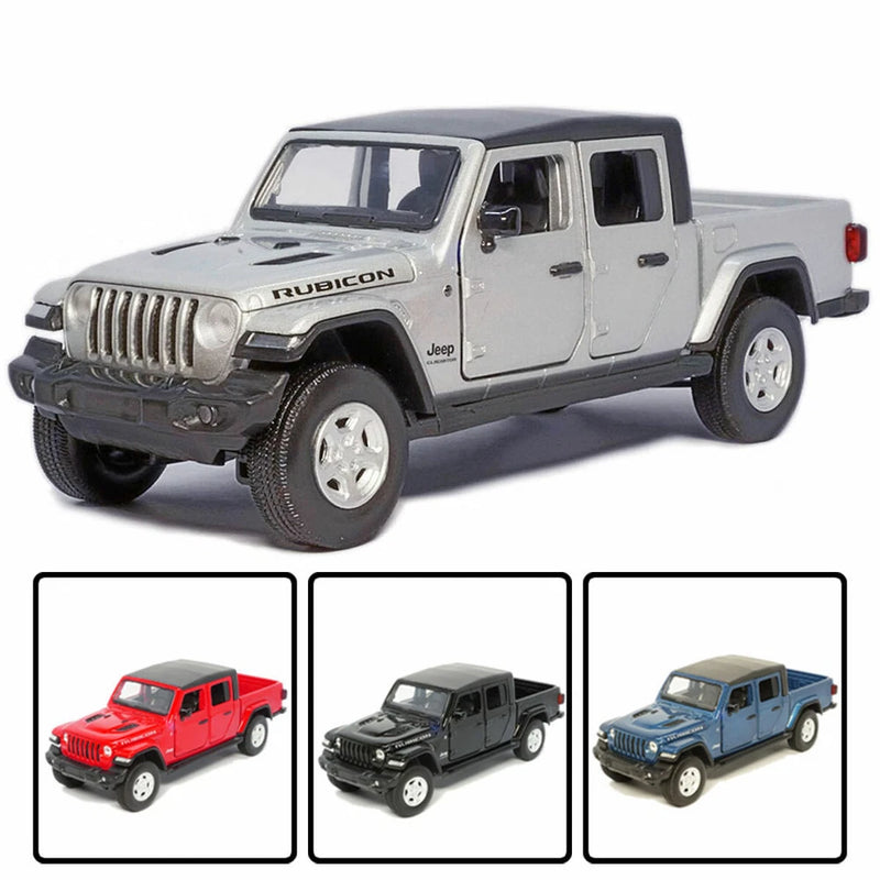 Jeep Wrangler Gladiator Pickup Truck 1:32 Model Car Diecast Toy Vehicle Kid Gift