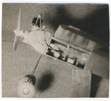 Model Airplane Photograph Of Cross Section Of A Battery Operated c1930s-40s? Battery