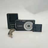 Panasonic LUMIX DMC-FH5 Black Compact Digital Camera Tested Great Condition