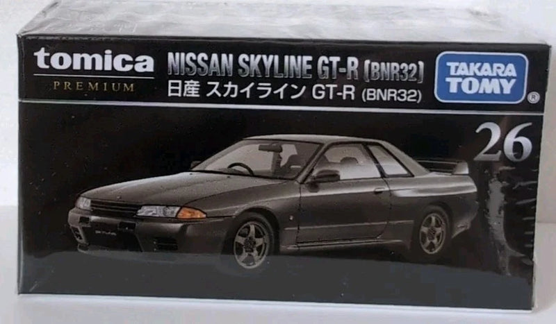 Takara Tomy Tomica Premium No.26 Nissan GT-R (BNR32) Diecast Model Car 1/62 New