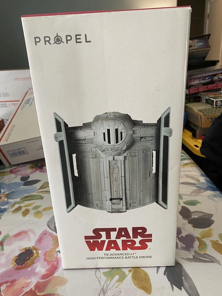 Propel Star Wars TIE Advanced X1 battle drone for parts box packaging