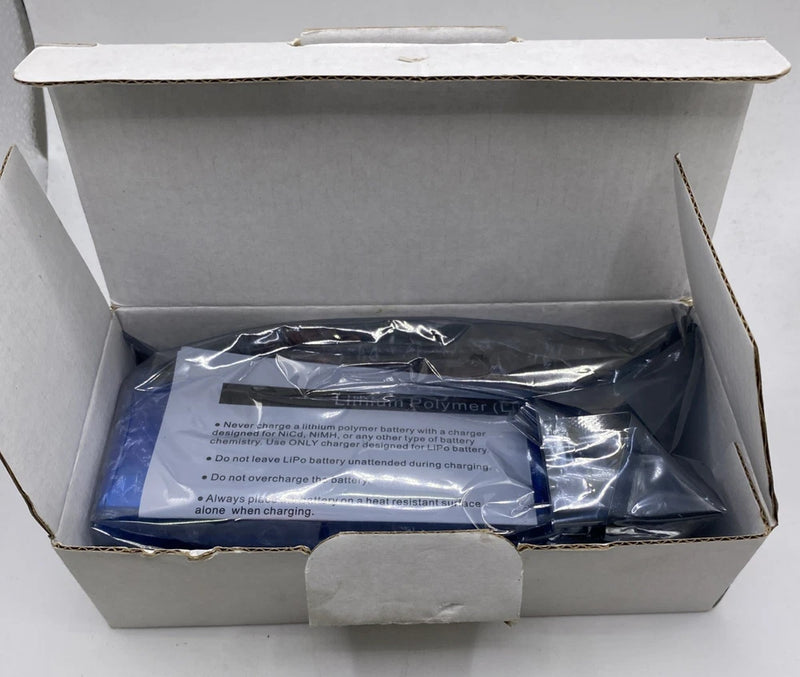 Blue Lipo 20C 4000mAh 14.8v High Performance Lithium Polymer Battery New Unused Battery