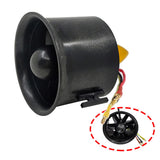 70mm Ducted Fan 3000KV Brushless Motor 6-Blade Propeller for RC EDF Jet AirPlane