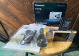 Panasonic Lumix FH5 16MP Compact Digital Camera with Charger and Accessories