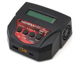 Redcat Hexfly mini battery charger, black case with LCD screen and control buttons