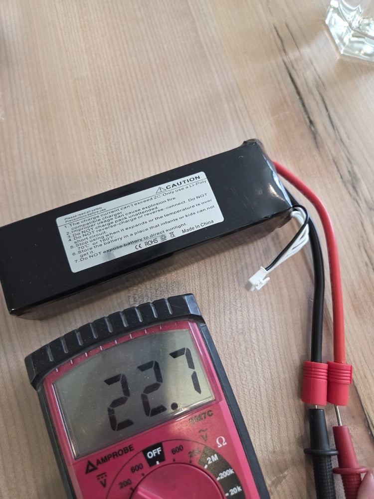 1PCS NEW 6S Lipo Battery EC5 4500mAh 100C 22.2V RC Lipo Battery Battery