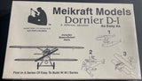 Meikraft Models Dornier D-I 1001 1/72 FS NEW Model Kit ??Sullys Hobbies??