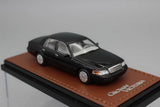 GOC 1/64 Scale FORD CROWN VICTORIA Black Diecast Car Model Toy Gift