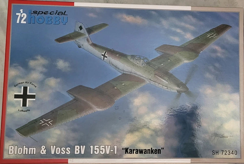 Special Hobby 1/72 Blohm & Voss BV155V1 Karawanken model kit box front