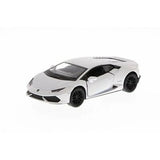 5382D 5")  Lamborghini Huracan LP610-4  Diecast Model Car - white color, 1:36