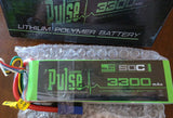 Pulse Ultra 3300mAh 6S 22.2V 50C LiPo Battery Pack PLU50-33006 Battery