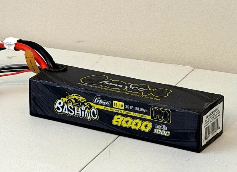 Gens ace G-Tech Bashing LiPo RC Battery 8000mAh 11.1V 3S1P 100C Battery