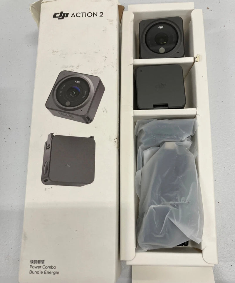As-is DJI Action 2 Power Combo Action Camera