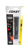 Coast Slayer Max 1000 Lumen Rechargeable LED Flashlight 6 Modes Model 31071 Battery