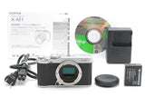 SALE [TOP MINT] Fujifilm X-M1 16.3MP Digital Camera Silver Body Japan
