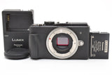 Panasonic LUMIX DMC GX1K Camera Black Working Mirrorless Japan Rare Kit Usad