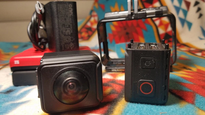 Insta360 ONE R Twin Edition Camcorder - Red/Black