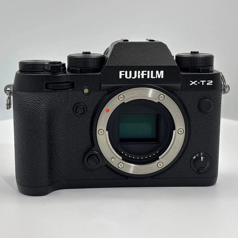 Fujifilm X-T2 Black 24.3MP Mirrorless Camera W Charger High Quality